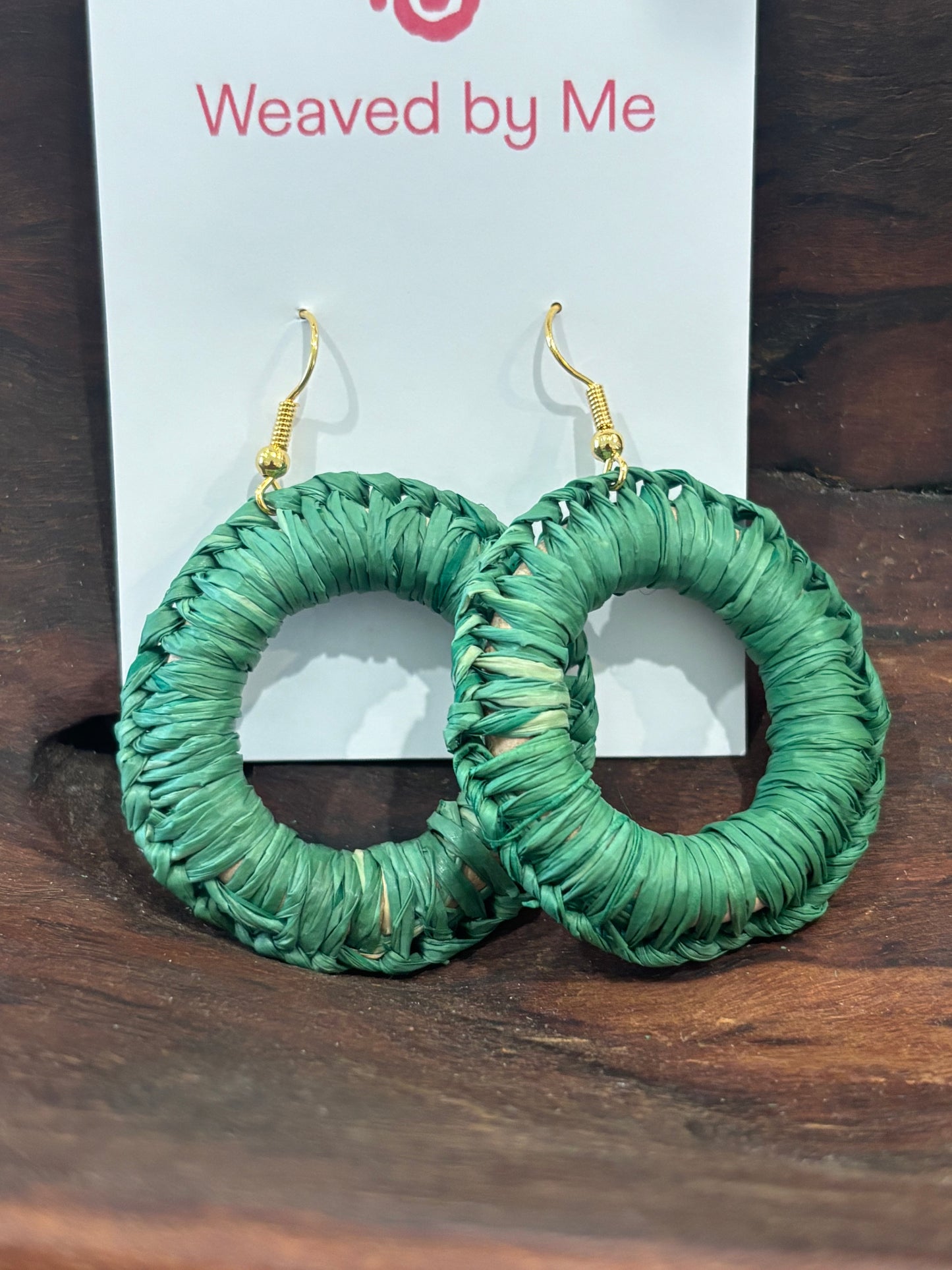 Emerald Hoops