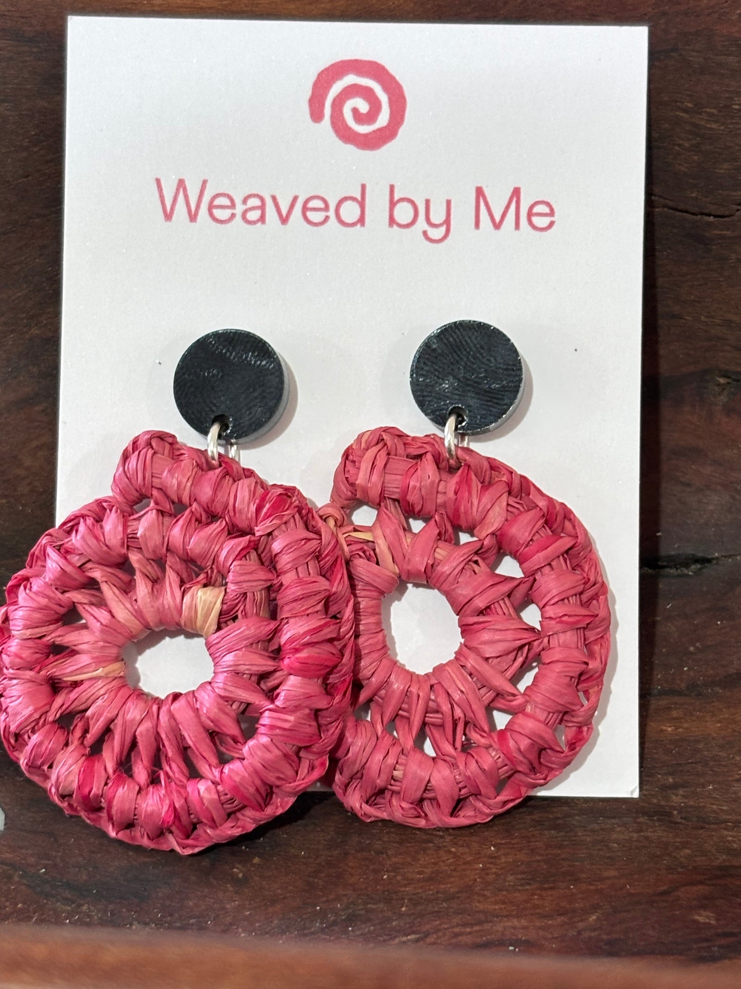 Mini Fuchsia Studs