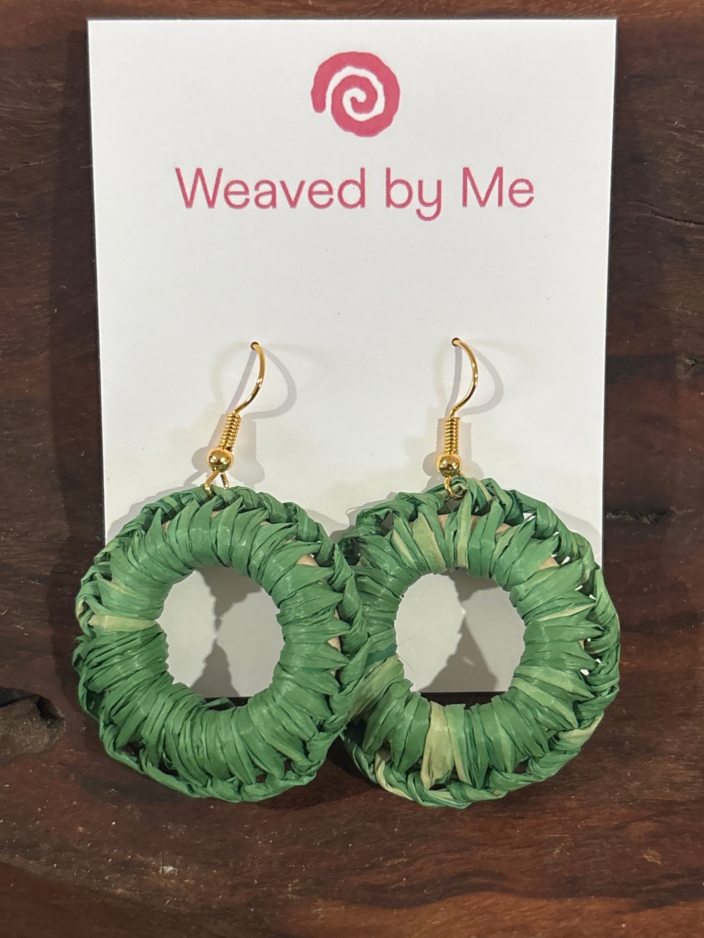 Mini Emerald Hoops