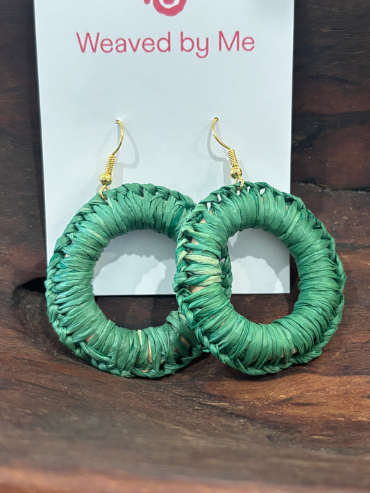 Emerald Hoops