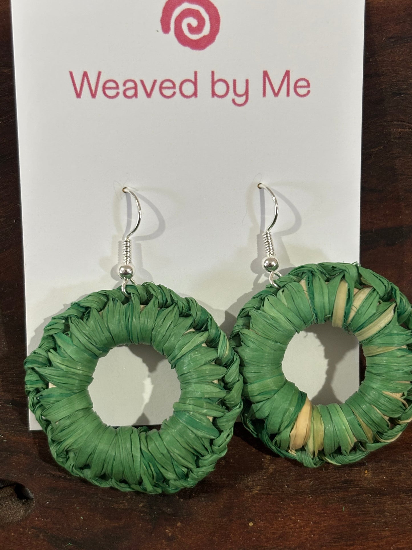 Mini Emerald Hoops