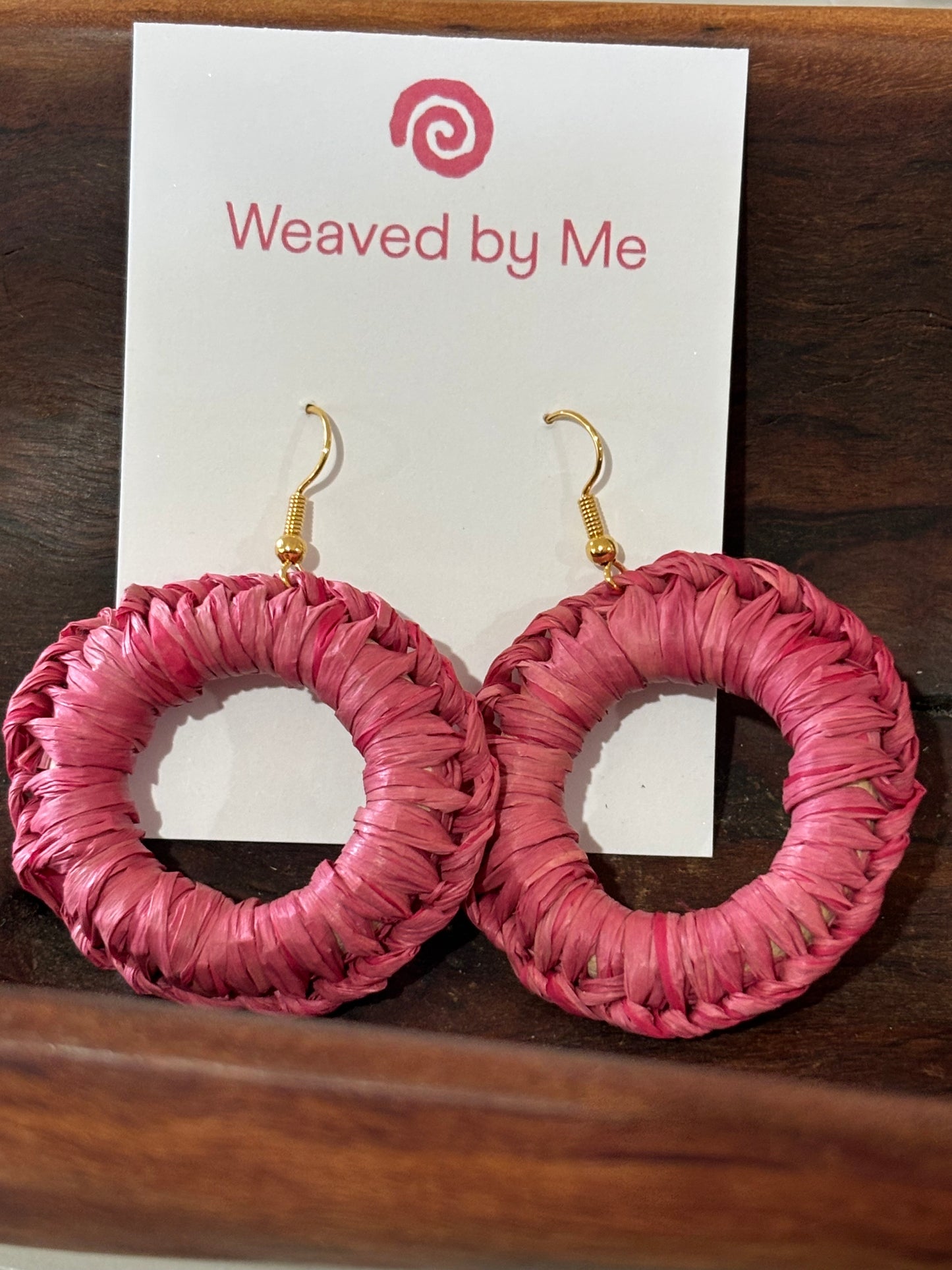 Fuschia Hoops